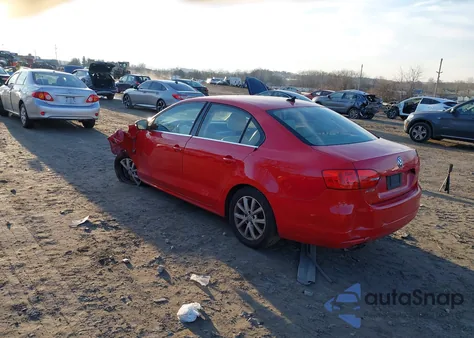 2013 Volkswagen Jetta 2.5L Se из США, поврежденный, VIN 3VWDP7AJ6DM430404